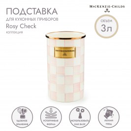 Подставка для кухонных приборов Rosy Check 89605-740